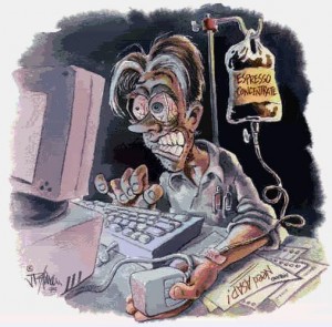 sleep and stress: Will this guy sleep?