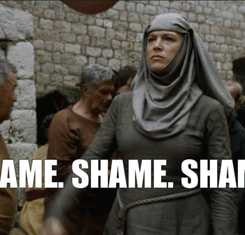 Shame: Game of Thrones